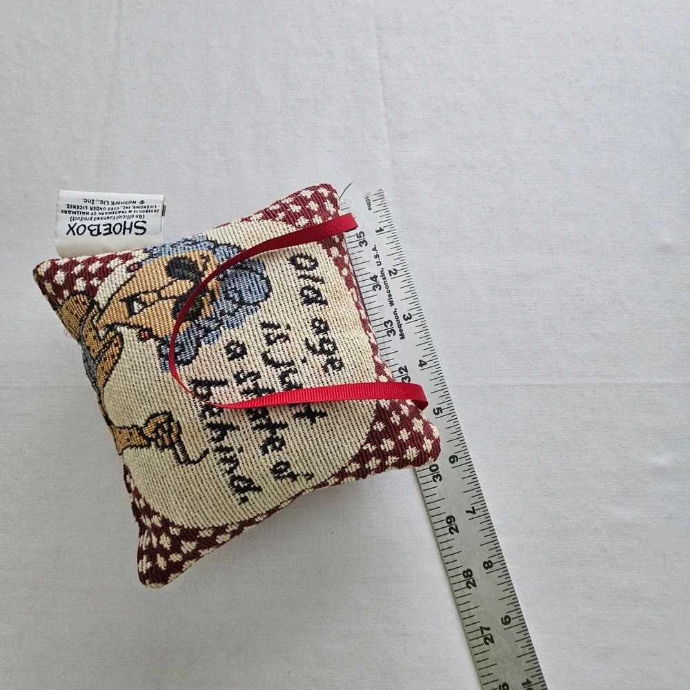 Shoebox Hallmark Maxine Tapestry Hanging Mini Pillow Funny Old Age Quote 5x5